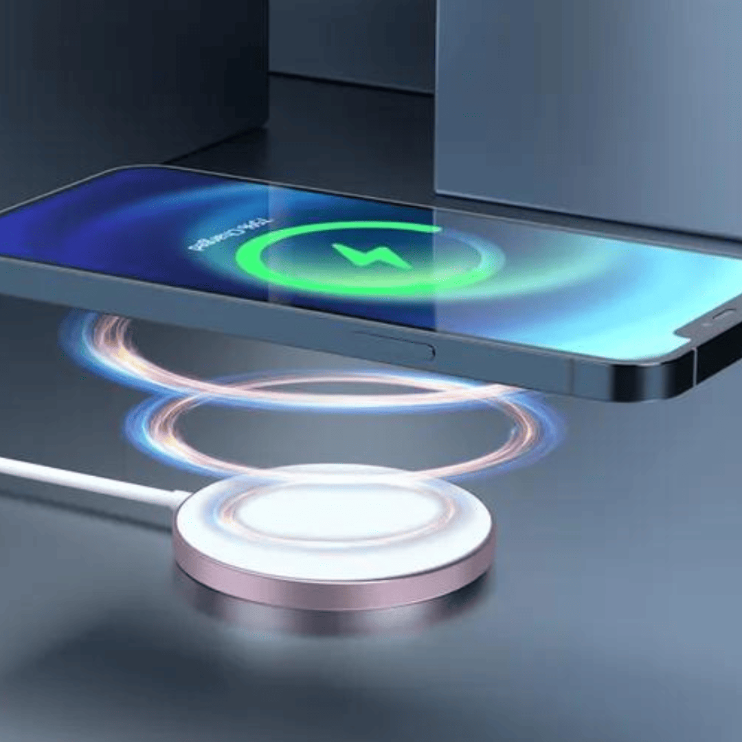 Bezprzewodowa ładowarka magnetyczna 15W MagSafe do iPhone 12/13/14/15/16, różowa