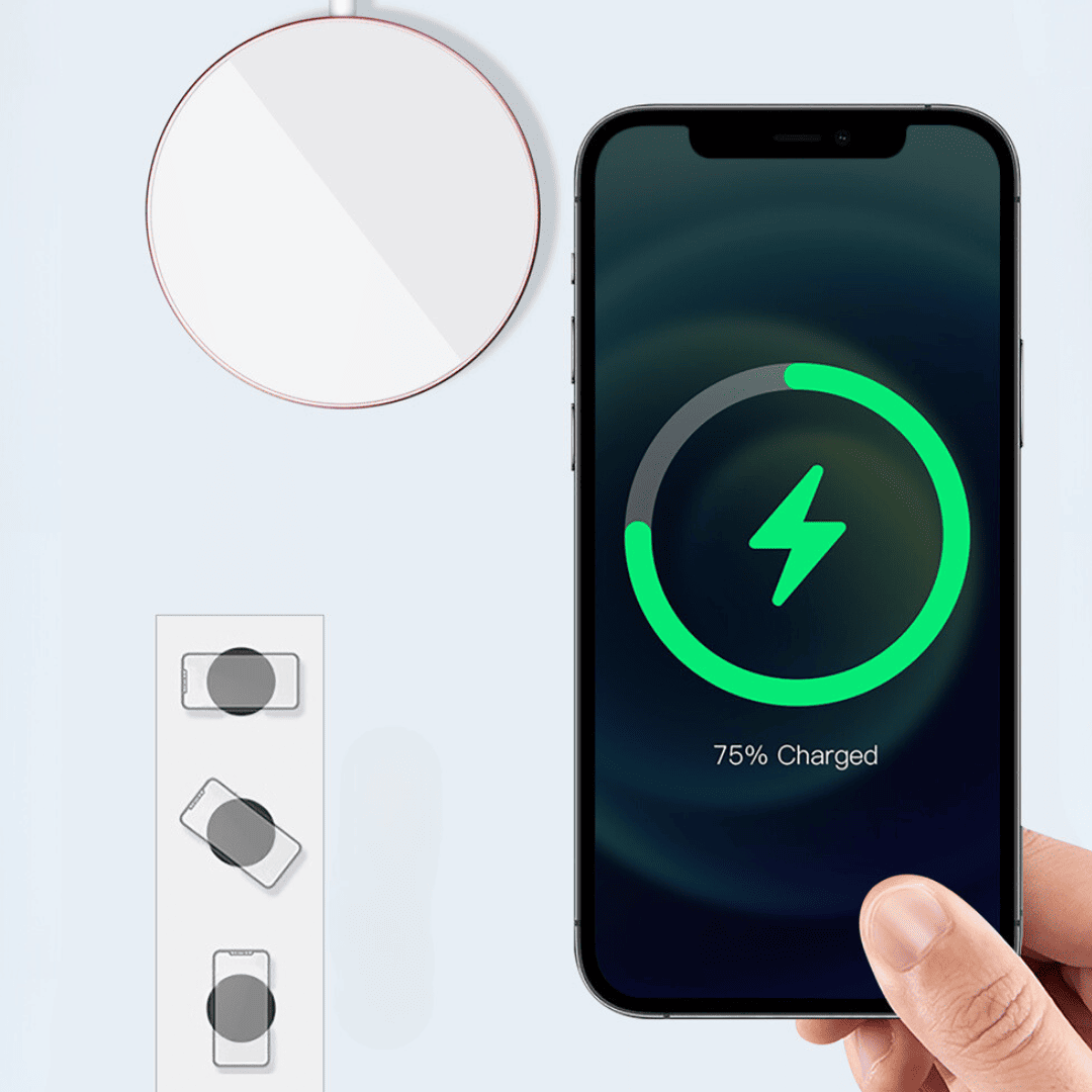 Bezprzewodowa ładowarka magnetyczna 15W MagSafe do iPhone 12/13/14/15/16, różowa