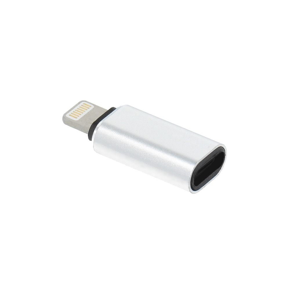 Adapter USB Typ C – Lightning, srebrny