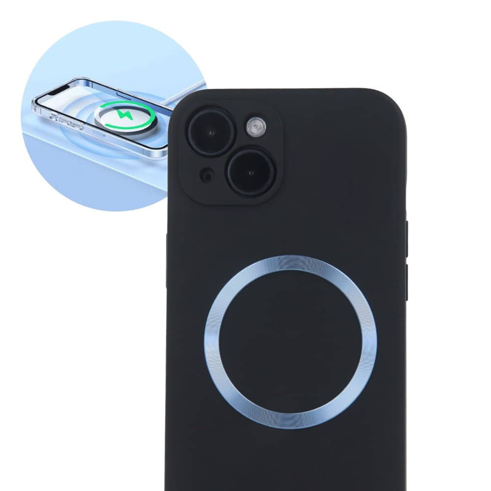 Adapter do MagSafe, metalowy pierścień ring do przyklejenia na telefon, niebieski