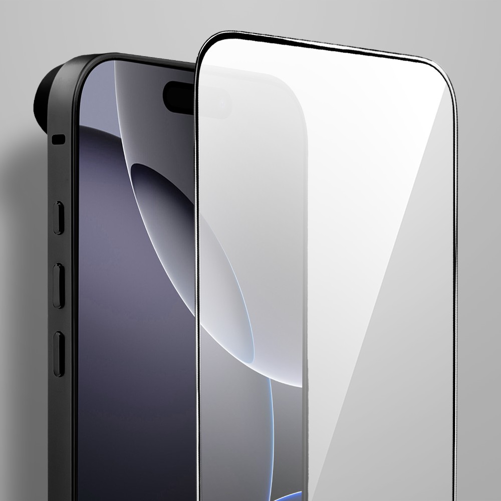 Bumper do iPhone 16 Pro, Metal Slim, metalowa ramka ochronna, czarny