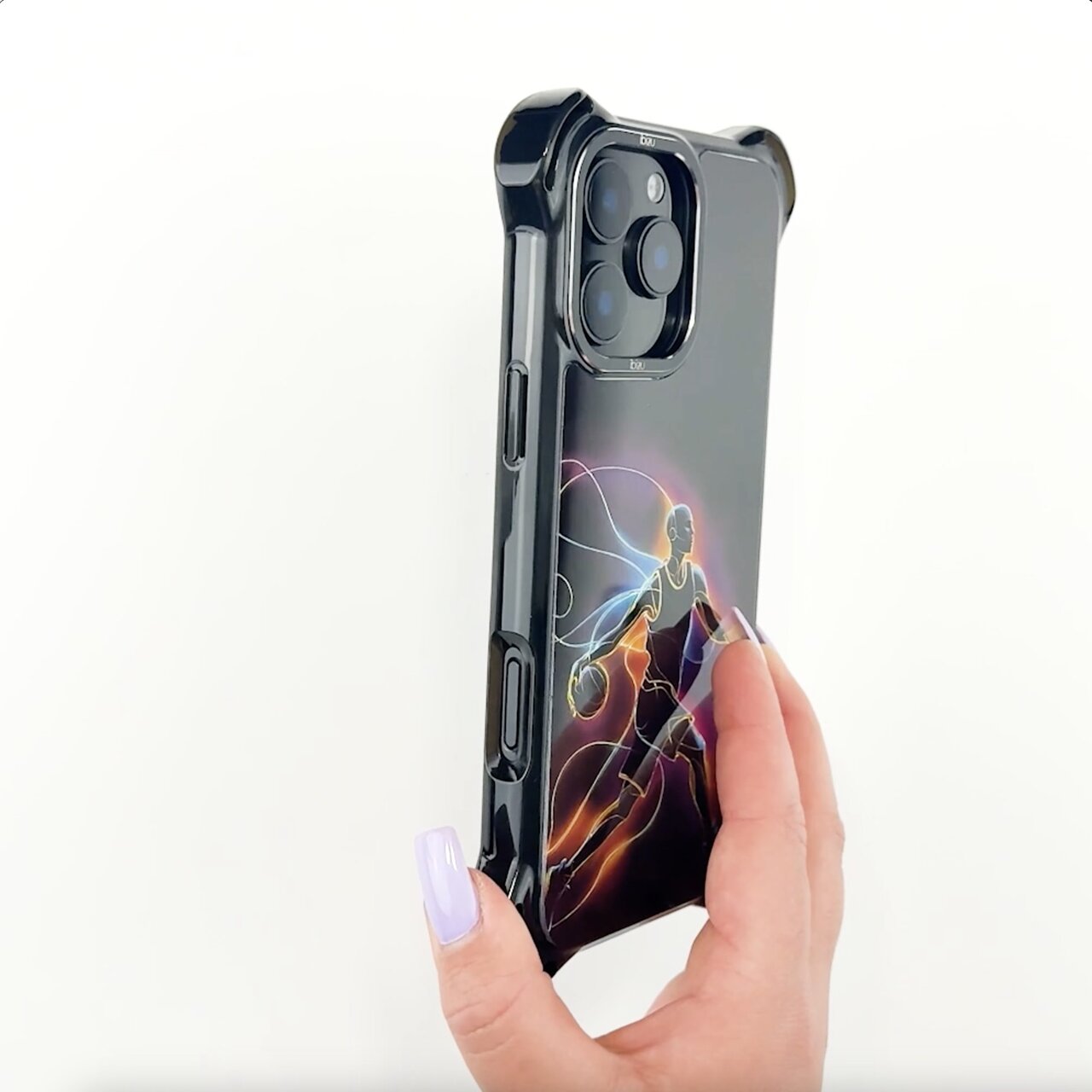 Etui do iPhone 15 Pro, Ibizu DropGuard Ultra z MagSafe, #ElectroMove, Duch koszykówki