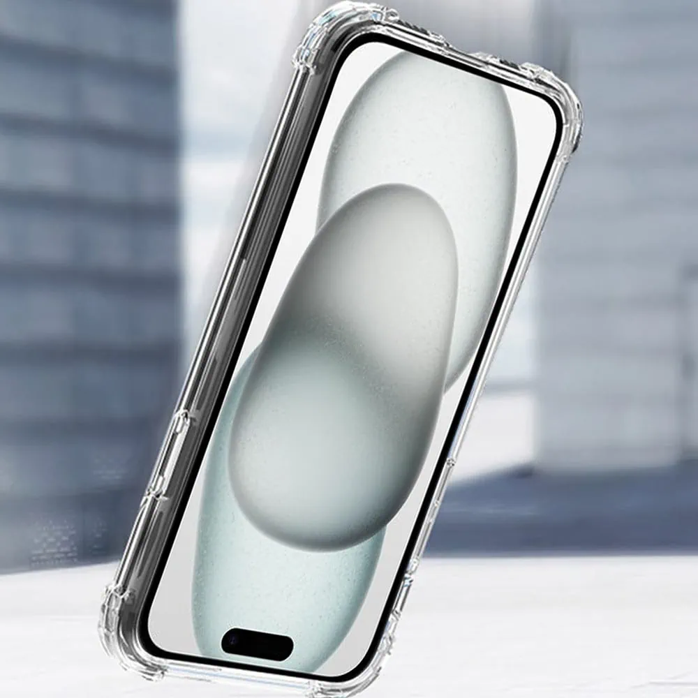Etui bumper iPhone 15 Premium VIP certyfikowany case wzmocnione rogi, przeźroczyste