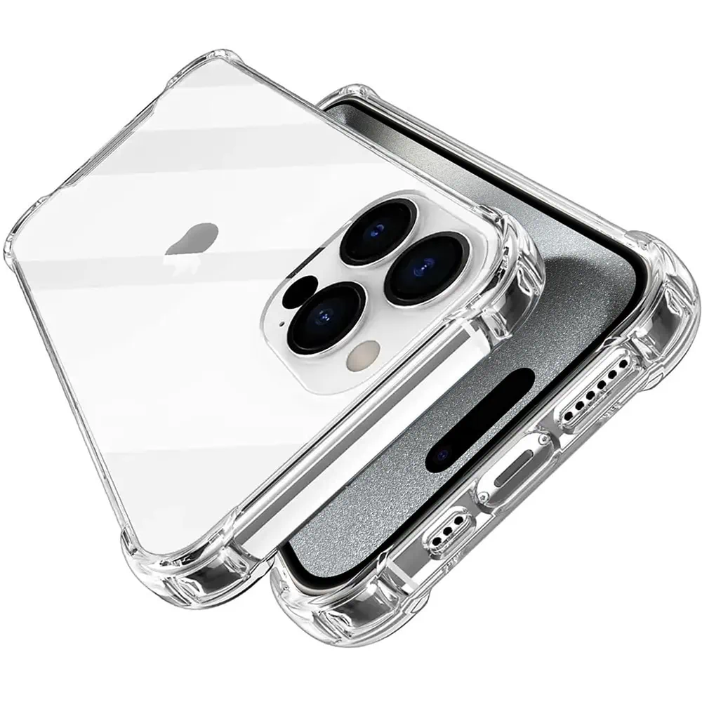 Etui bumper iPhone 15 Pro Max Premium VIP certyfikowany case wzmocnione rogi, przeźroczyste