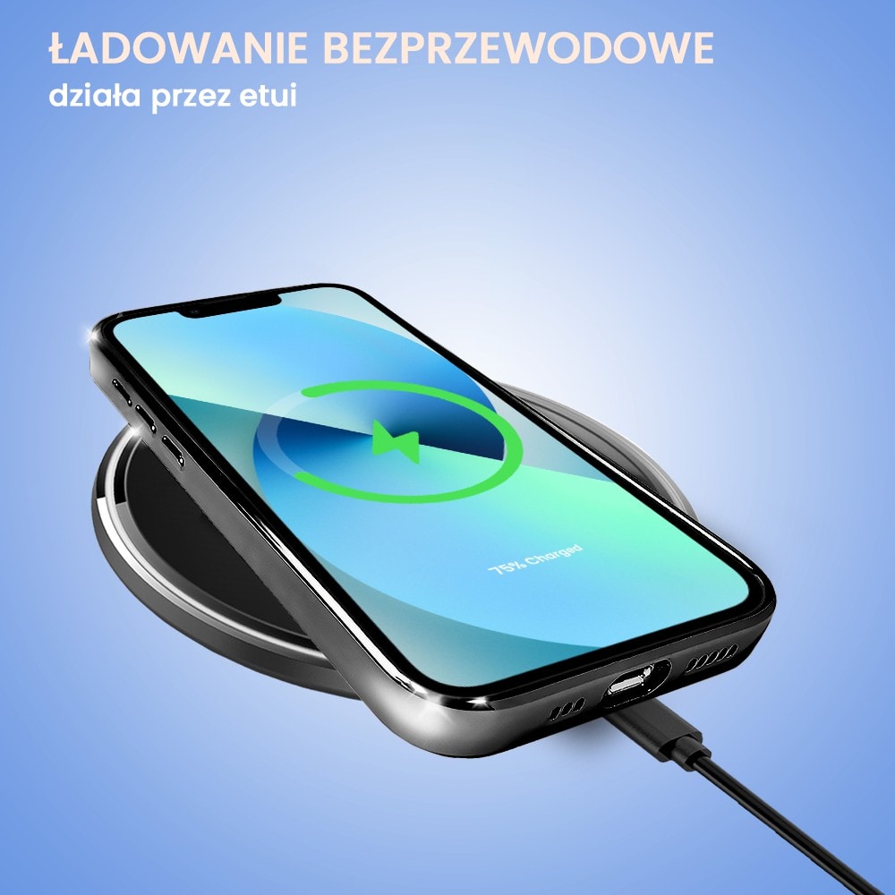 Etui do iPhone 11 Pro Slim Protect Full Cover z osłoną kamery i obiektywów 9H, czarne grafitowe