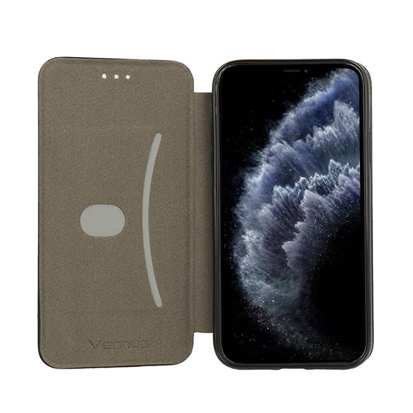 Etui do iPhone 11 Pro klasyczne z magnetyczną klapką, czarne