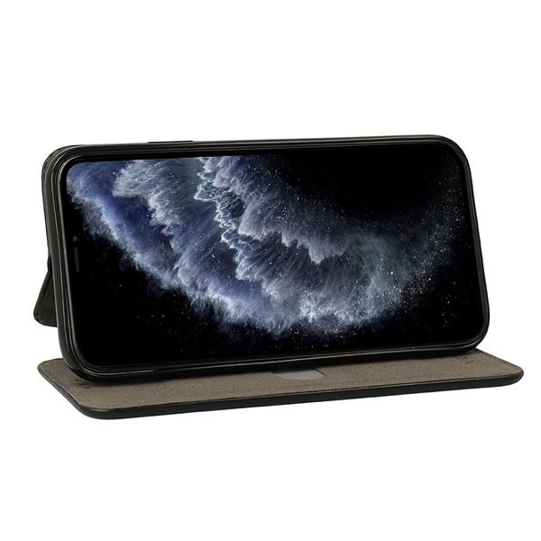 Etui do iPhone 11 Pro klasyczne z magnetyczną klapką, czarne