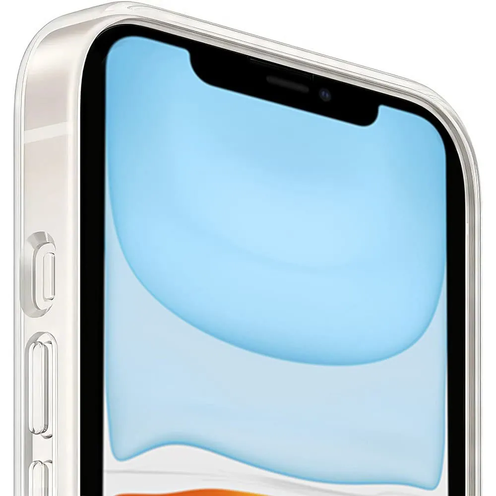 Etui do iPhone 12 Mini ever CLEAR hybrid odporne na żółknięcie, przeźroczyste