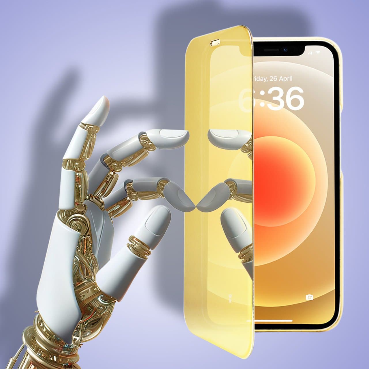 Etui do iPhone 12 Mirror View zamykane typu książka, eleganckie lustrzane, złote