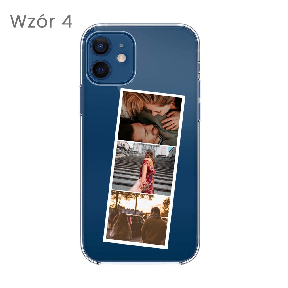Etui do iPhone 12 Mini Polaroid z własnym zdjęciem, upominek na prezent