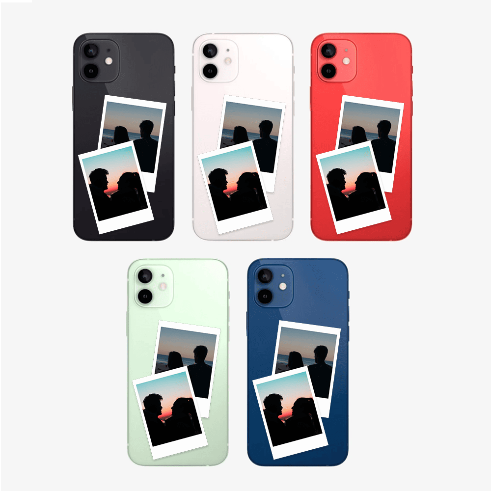 Etui do iPhone 12 Mini Polaroid z własnym zdjęciem, upominek na prezent
