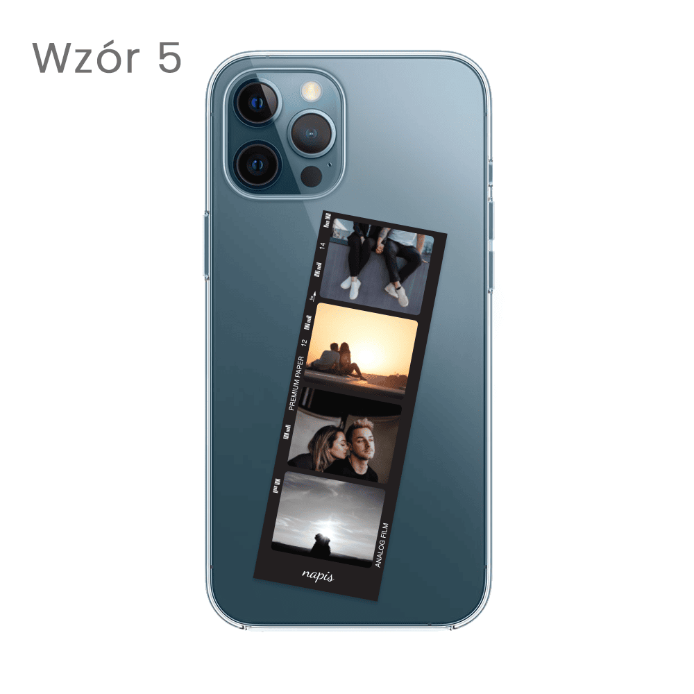 Etui do iPhone 12 Pro Polaroid z własnym zdjęciem, upominek na prezent