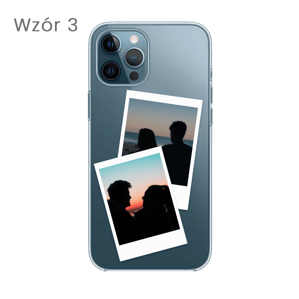 Etui do iPhone 12 Pro Polaroid z własnym zdjęciem, upominek na prezent