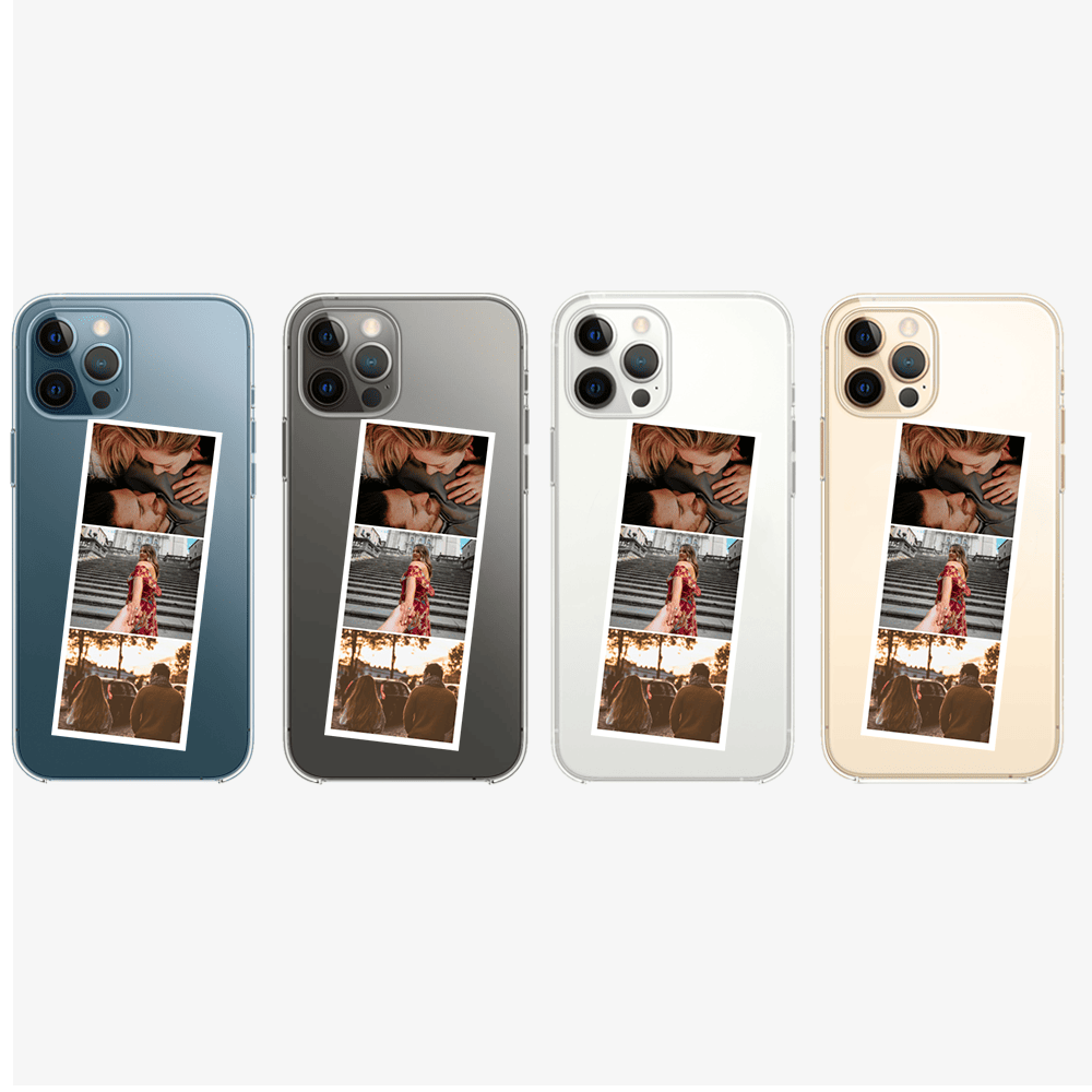 Etui do iPhone 12 Pro Polaroid z własnym zdjęciem, upominek na prezent