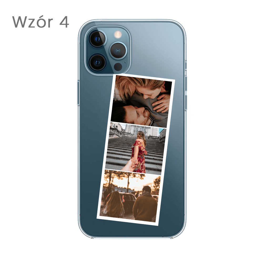 Etui do iPhone 12 Pro Polaroid z własnym zdjęciem, upominek na prezent