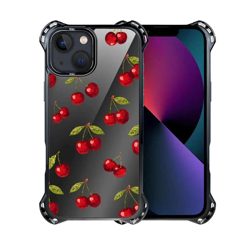 Etui do iPhone 13, Ibizu DropGuard Ultra z MagSafe, Midnight, Wiśniowa noc