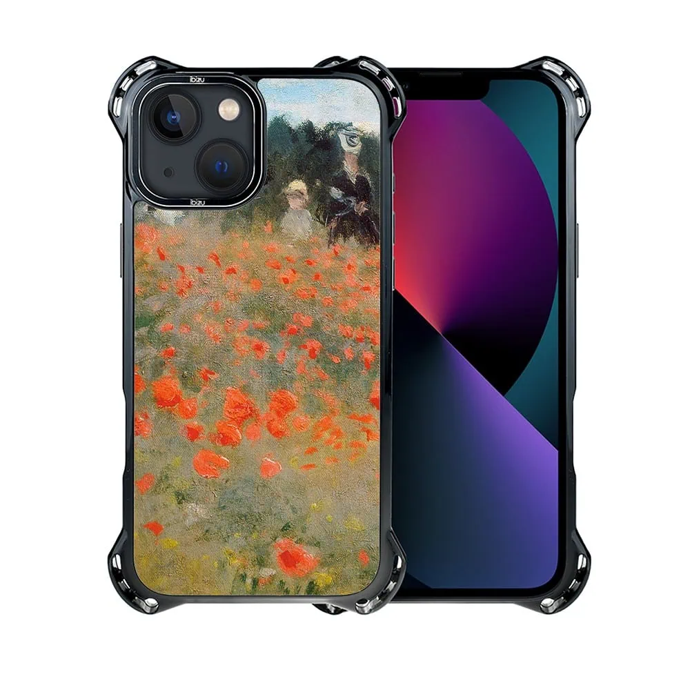 Etui do iPhone 13, Ibizu DropGuard Ultra z MagSafe, Claude Monet, pole maków