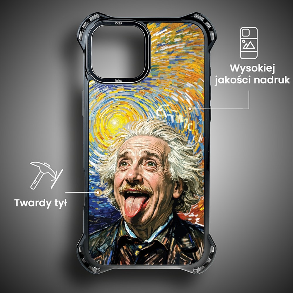 Etui do iPhone 13, Ibizu DropGuard Ultra z MagSafe, Einstein