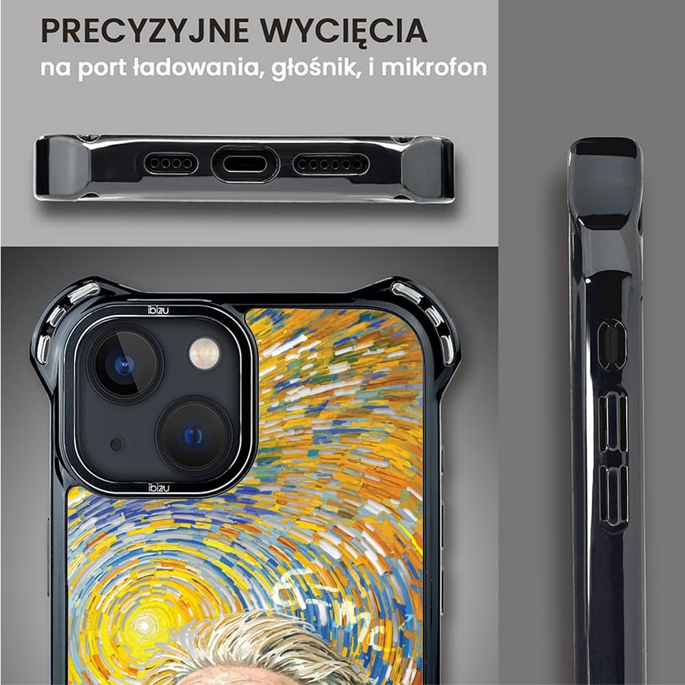 Etui do iPhone 13, Ibizu DropGuard Ultra z MagSafe, Einstein