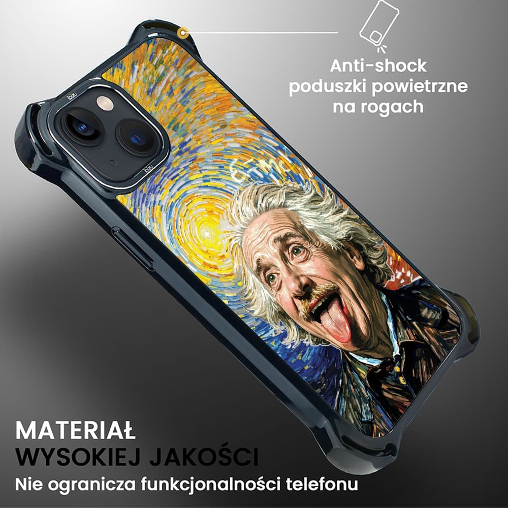 Etui do iPhone 13, Ibizu DropGuard Ultra z MagSafe, Einstein