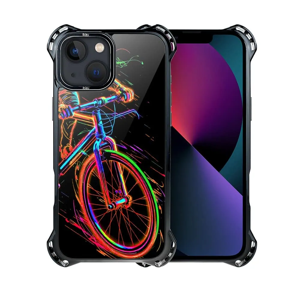 Etui do iPhone 13, Ibizu DropGuard Ultra z MagSafe, #ElectroMove, Rowerowa wibracja