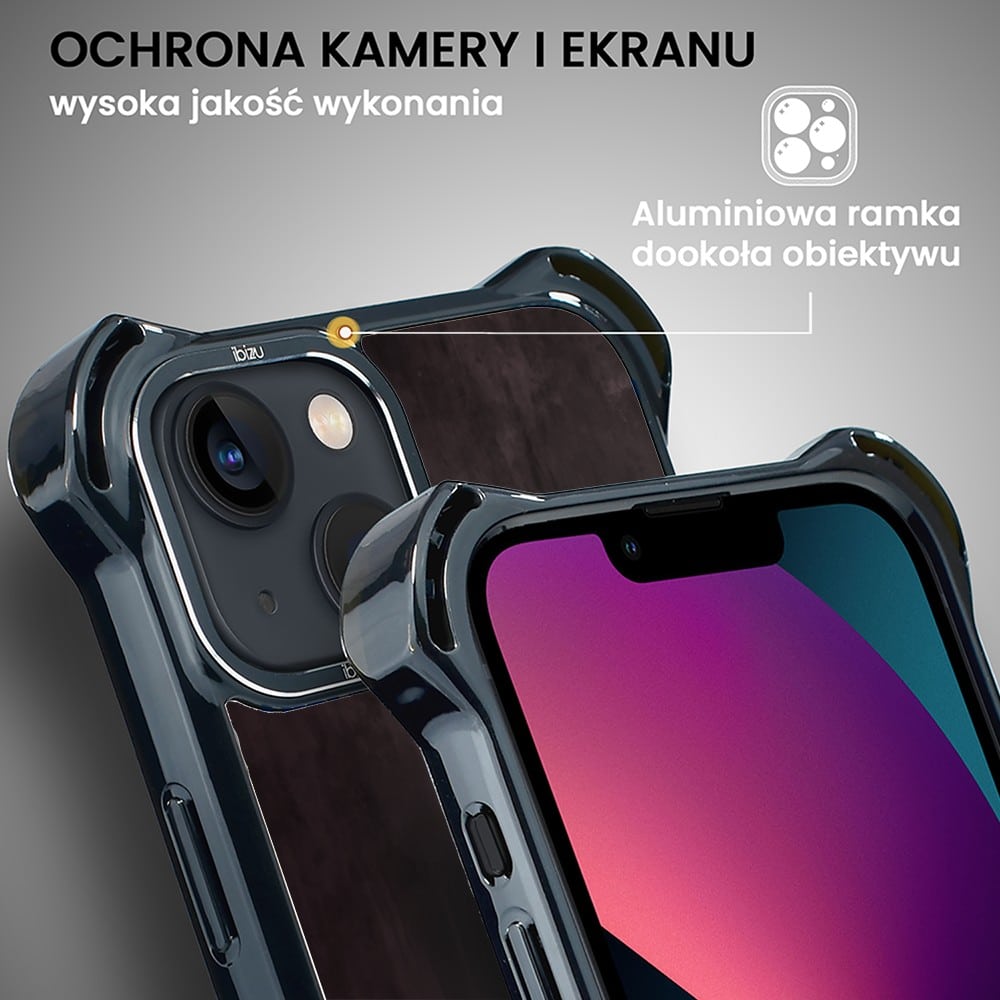 Etui do iPhone 13, Ibizu DropGuard Ultra z MagSafe, Leonardo Da Vinci, dama z kotem