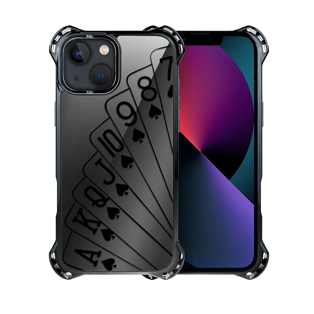 Etui do iPhone 13, Ibizu DropGuard Ultra z MagSafe, Midnight, Karty do gry