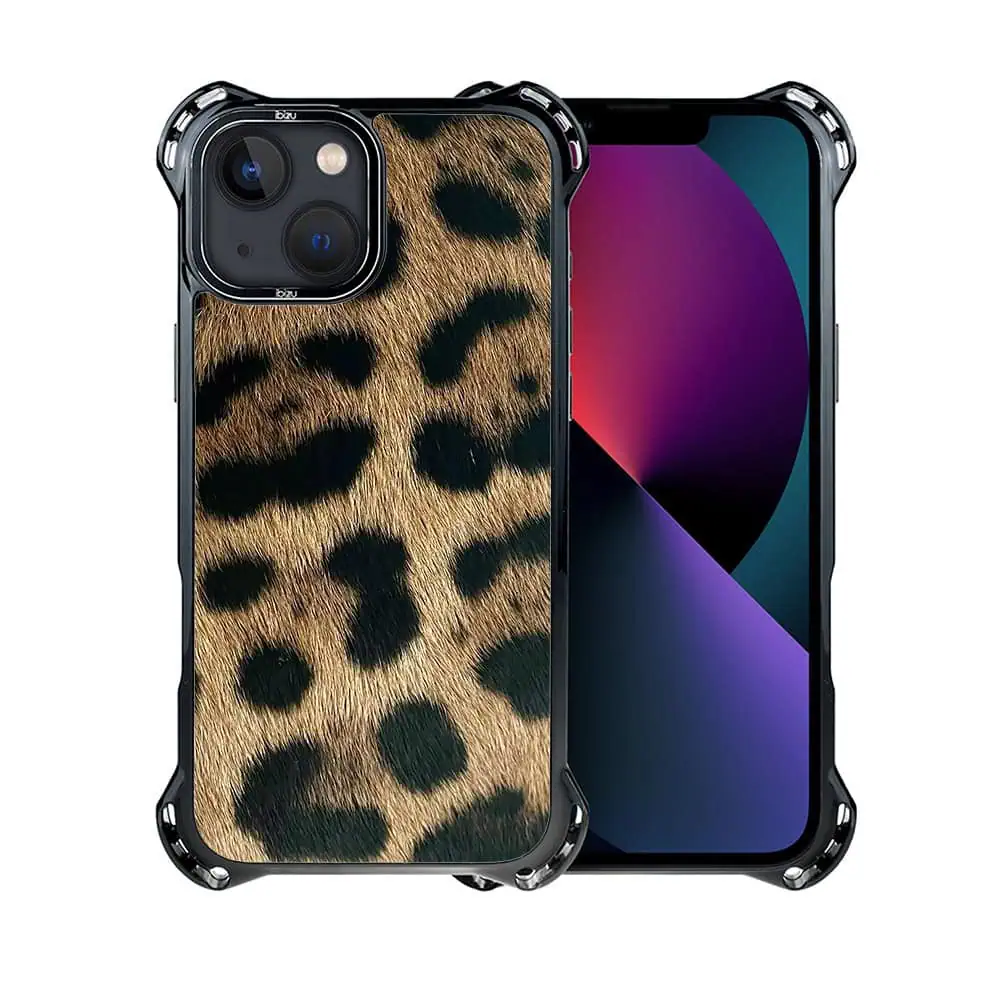 Etui do iPhone 13, Ibizu DropGuard Ultra z MagSafe, Zew Natury, Lampart