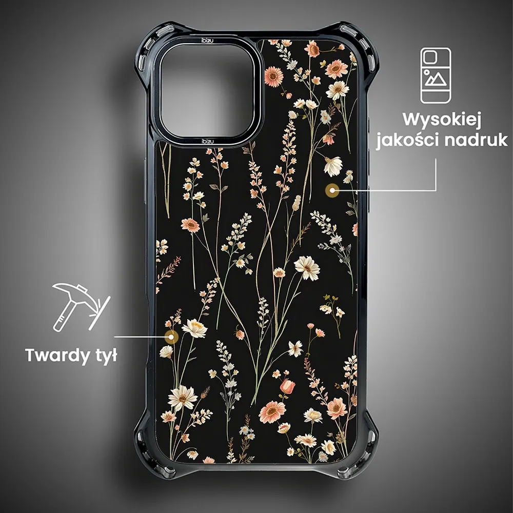 Etui do iPhone 13, Ibizu DropGuard Ultra z MagSafe, Pastel Bloom, Północny ogród