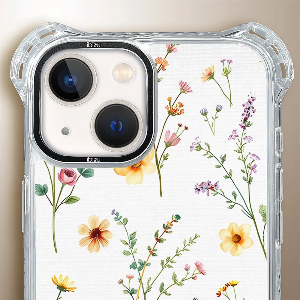 Etui do iPhone 13, Ibizu DropGuard Ultra z MagSafe, Pastel Bloom, Letni bukiet