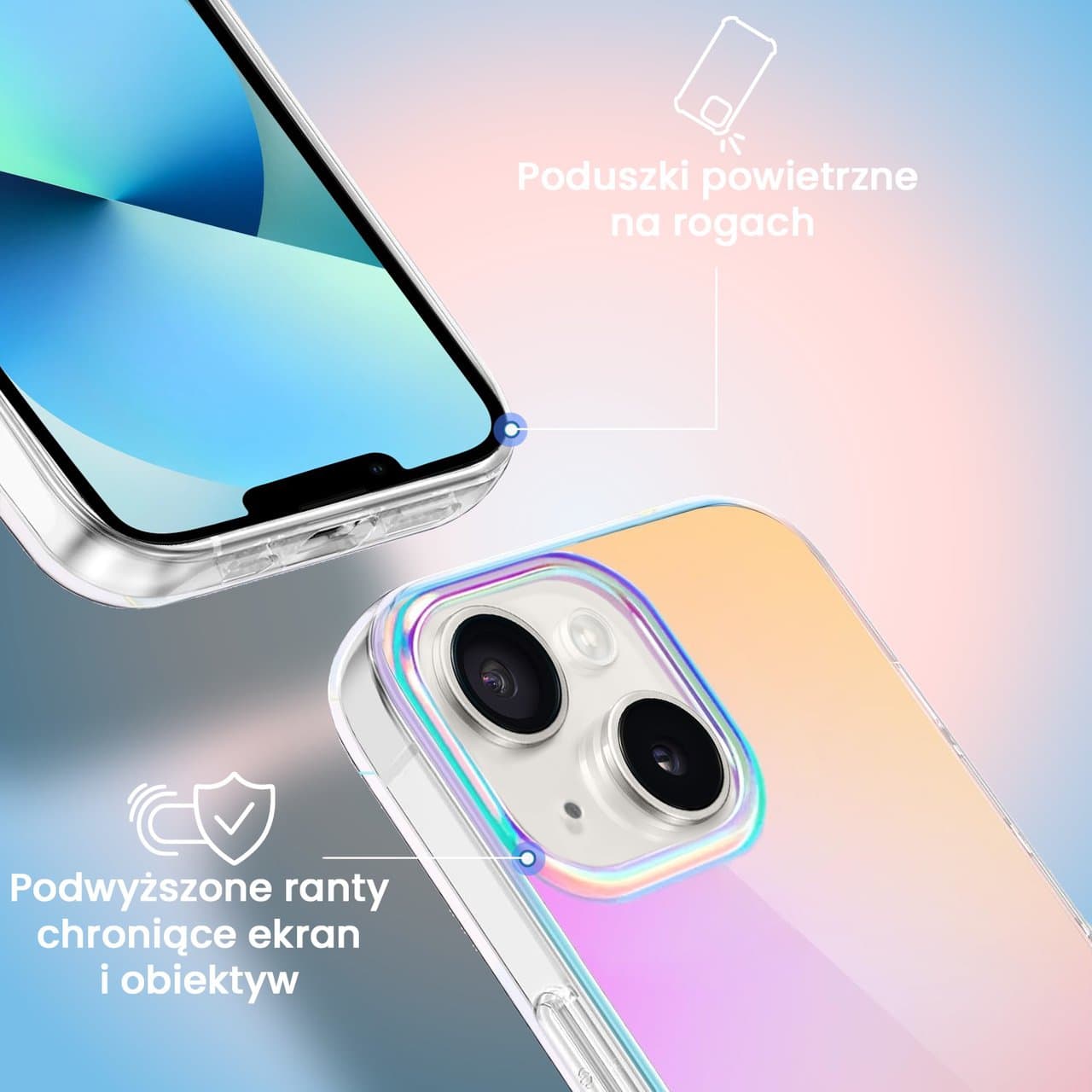 Etui do iPhone 13 MagSafe California Sunset, zmieniające kolor