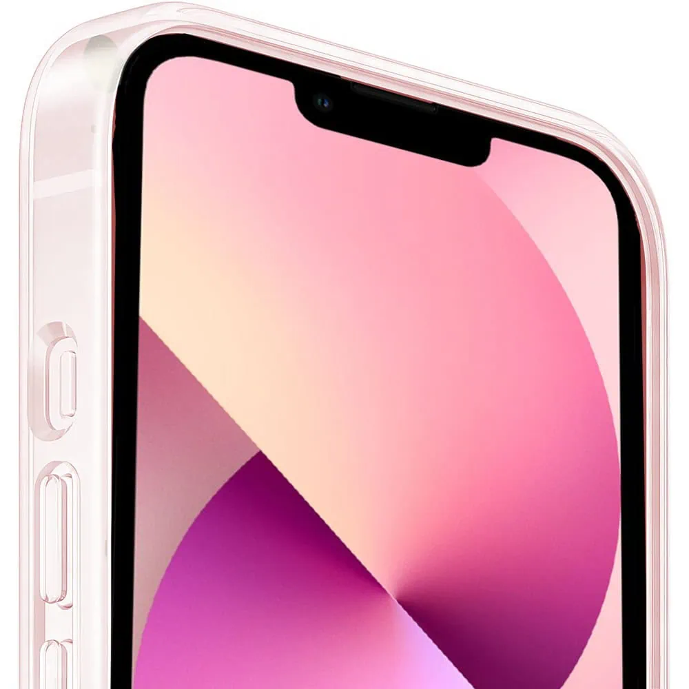 Etui do iPhone 13 Mini Clear Hybrid odporne na żółknięcie, przeźroczyste