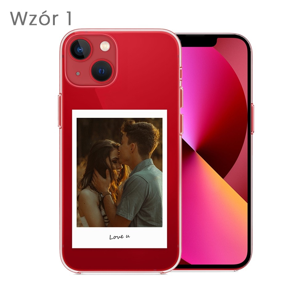 Etui do iPhone 13 Mini Polaroid z własnym zdjęciem, upominek na prezent