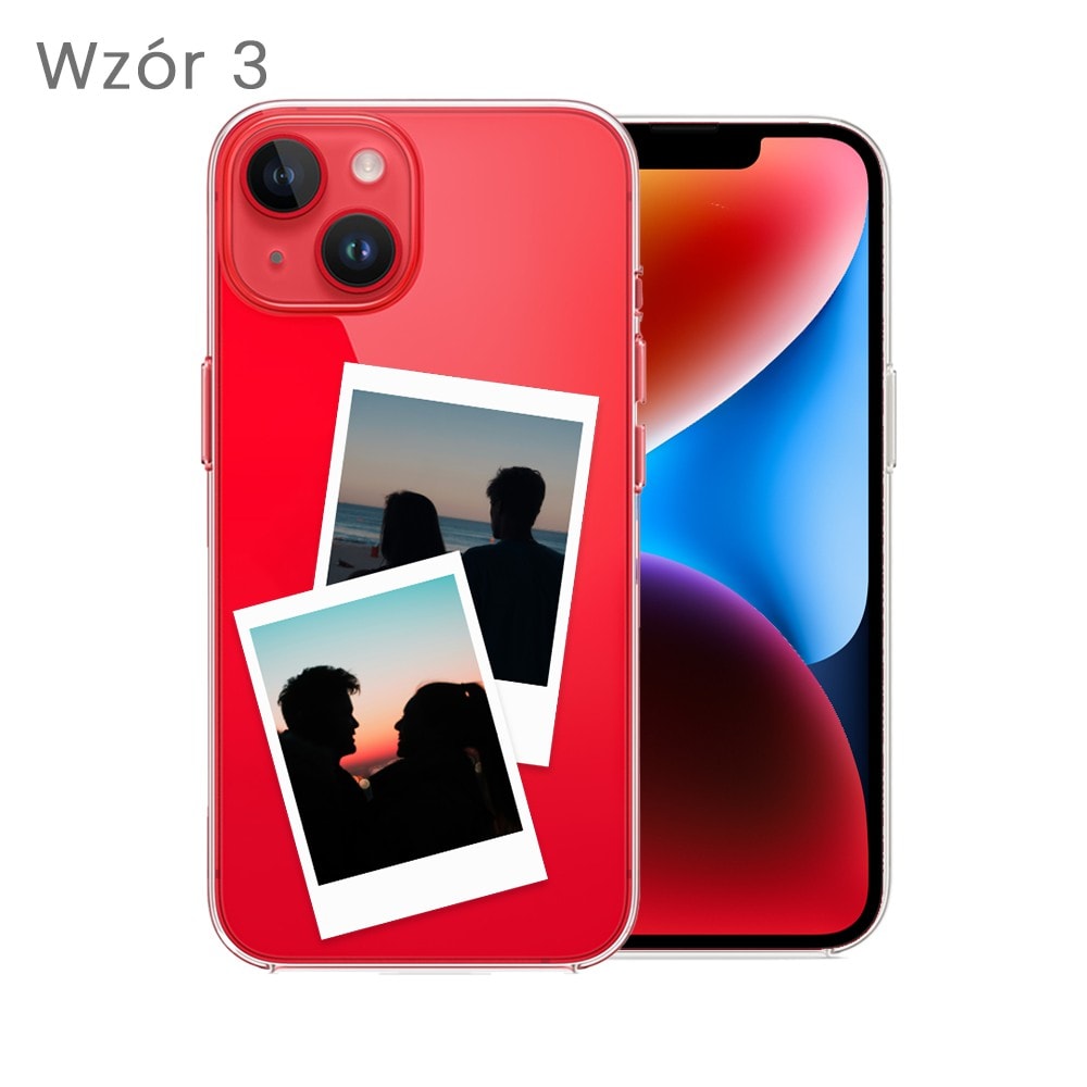 Etui do iPhone 13 Mini Polaroid z własnym zdjęciem, upominek na prezent