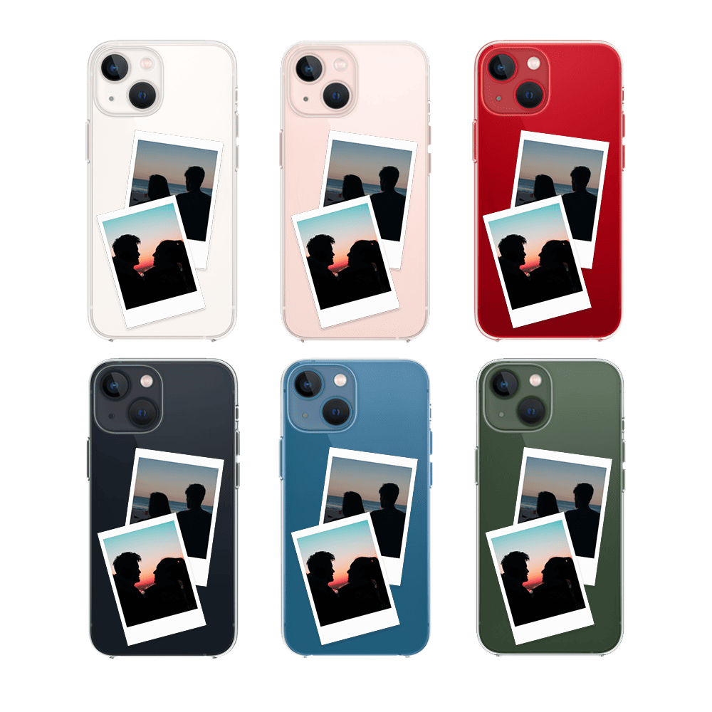 Etui do iPhone 13 Mini Polaroid z własnym zdjęciem, upominek na prezent