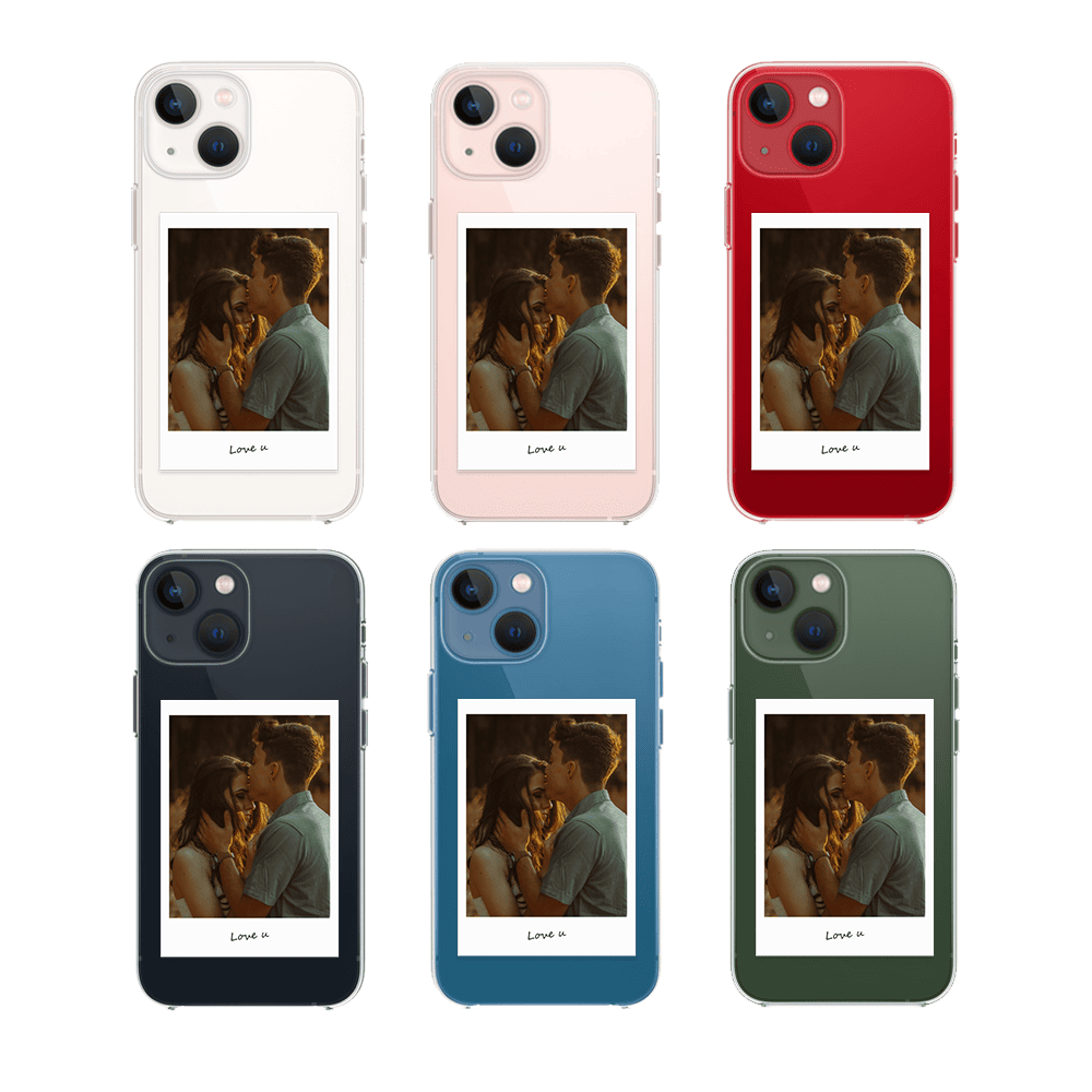 Etui do iPhone 13 Mini Polaroid z własnym zdjęciem, upominek na prezent