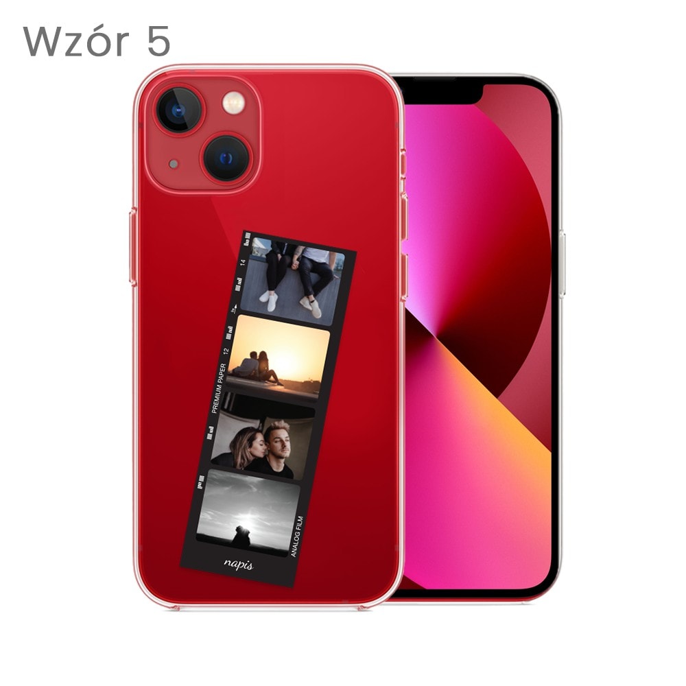 Etui do iPhone 13 Mini Polaroid z własnym zdjęciem, upominek na prezent