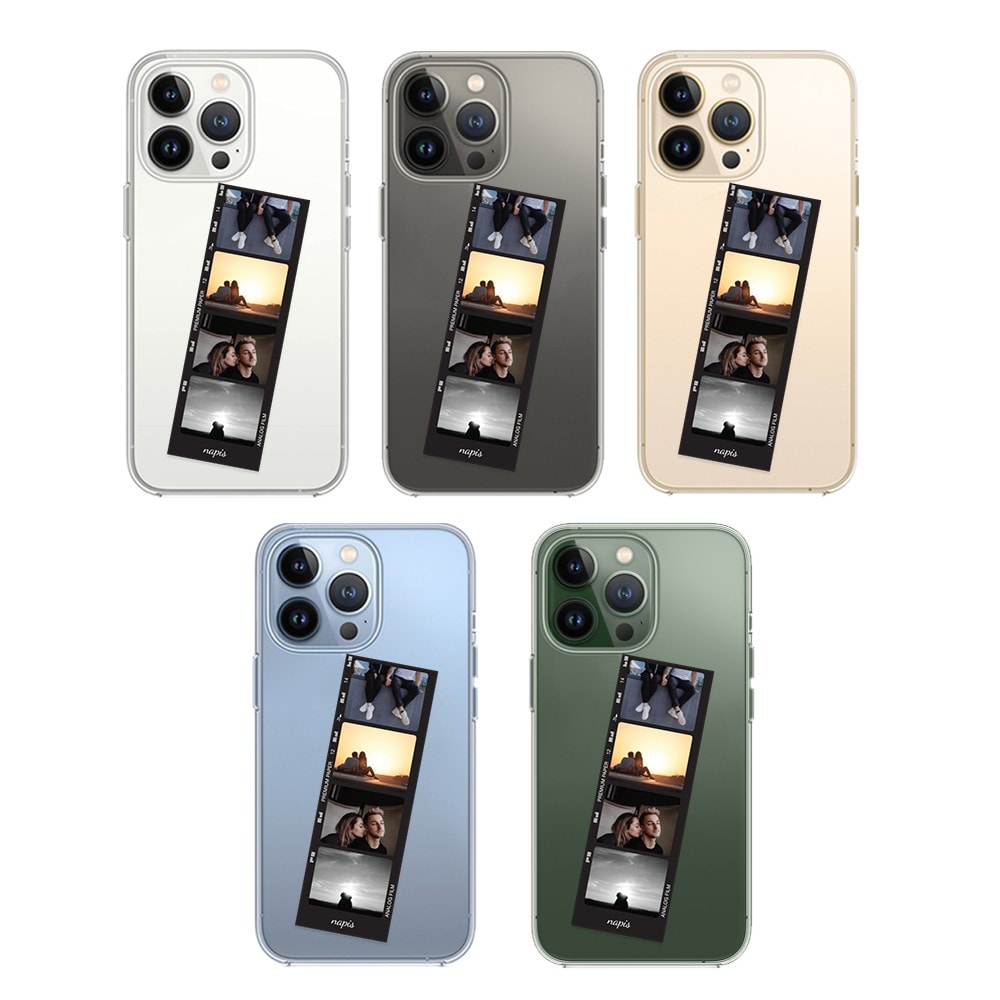 Etui do iPhone 13 Pro Polaroid z własnym zdjęciem, upominek na prezent