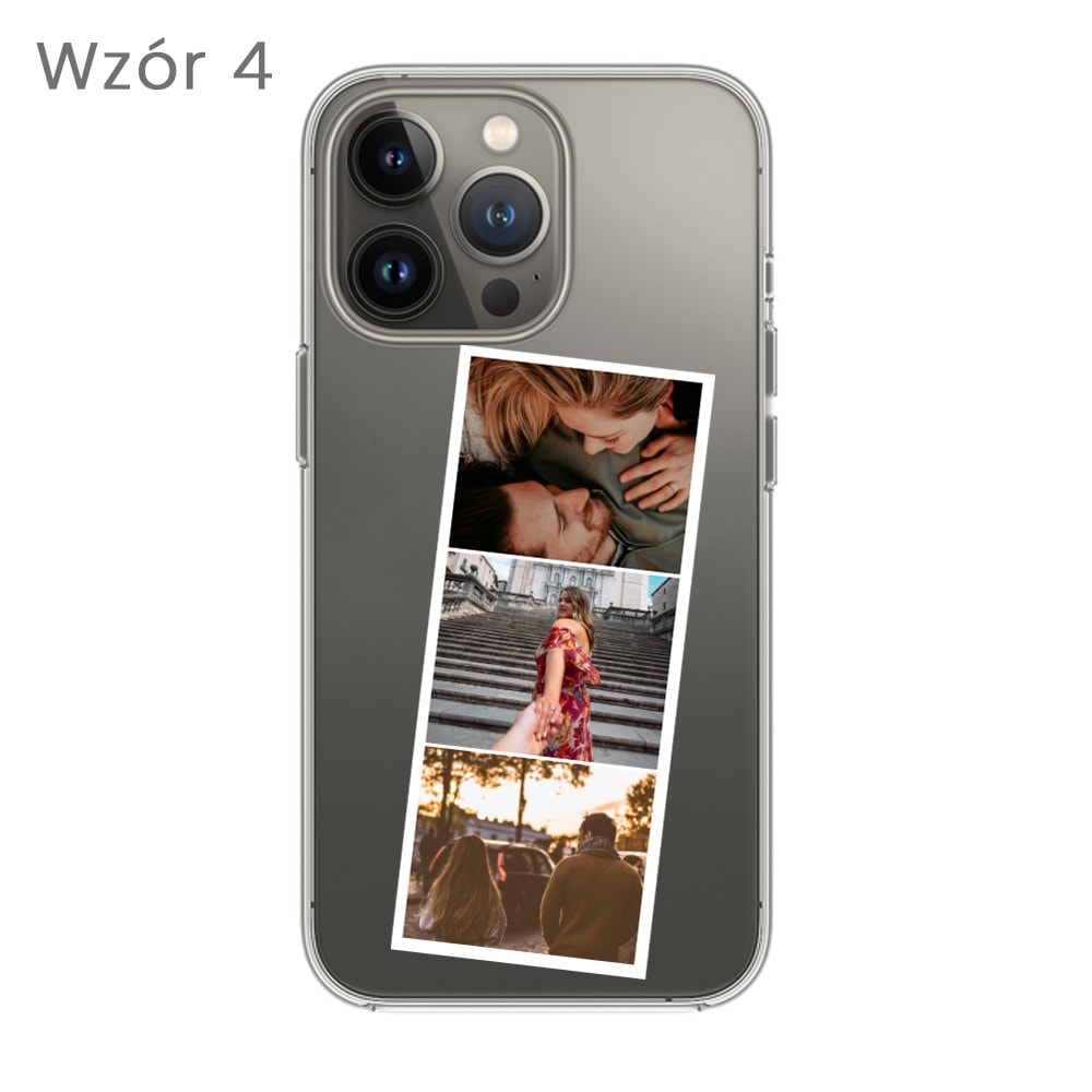 Etui do iPhone 13 Pro Polaroid z własnym zdjęciem, upominek na prezent