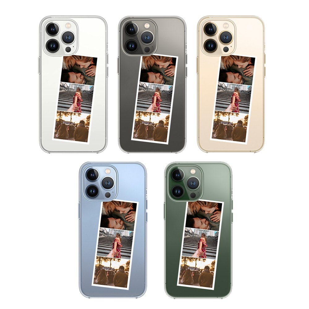 Etui do iPhone 13 Pro Polaroid z własnym zdjęciem, upominek na prezent