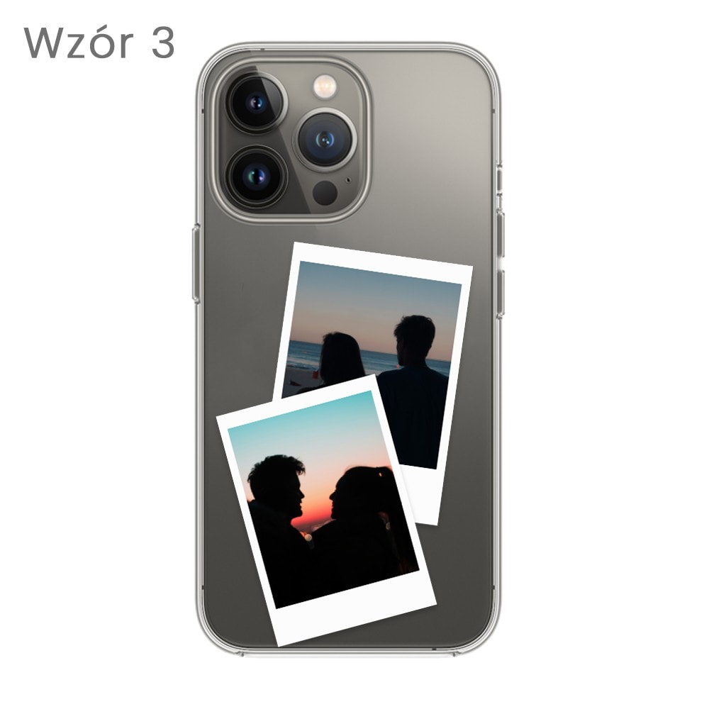 Etui do iPhone 13 Pro Polaroid z własnym zdjęciem, upominek na prezent
