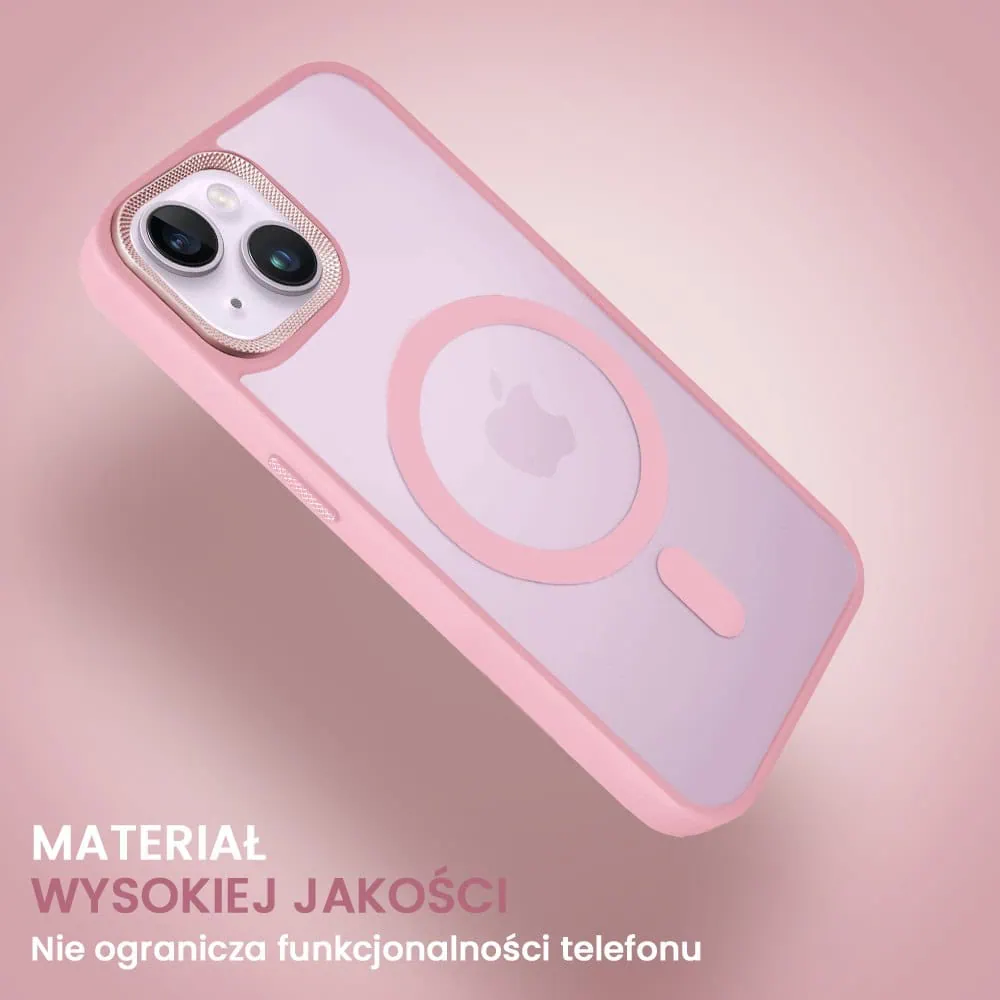 Różowe etui do iPhone z serii Color Flush Frame