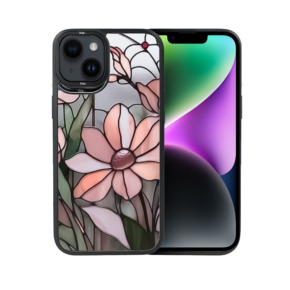 Etui do iPhone 14 Plus IBIZU DropGuard Matt z MagSafe, Barwy Szkła, Różowa magnolia