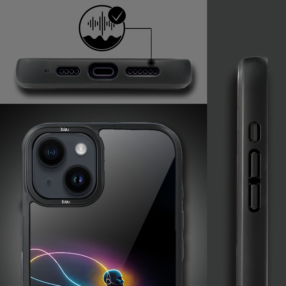 Etui do iPhone 14 Plus IBIZU DropGuard Matt z MagSafe, #ElectroMove, Duch koszykówki