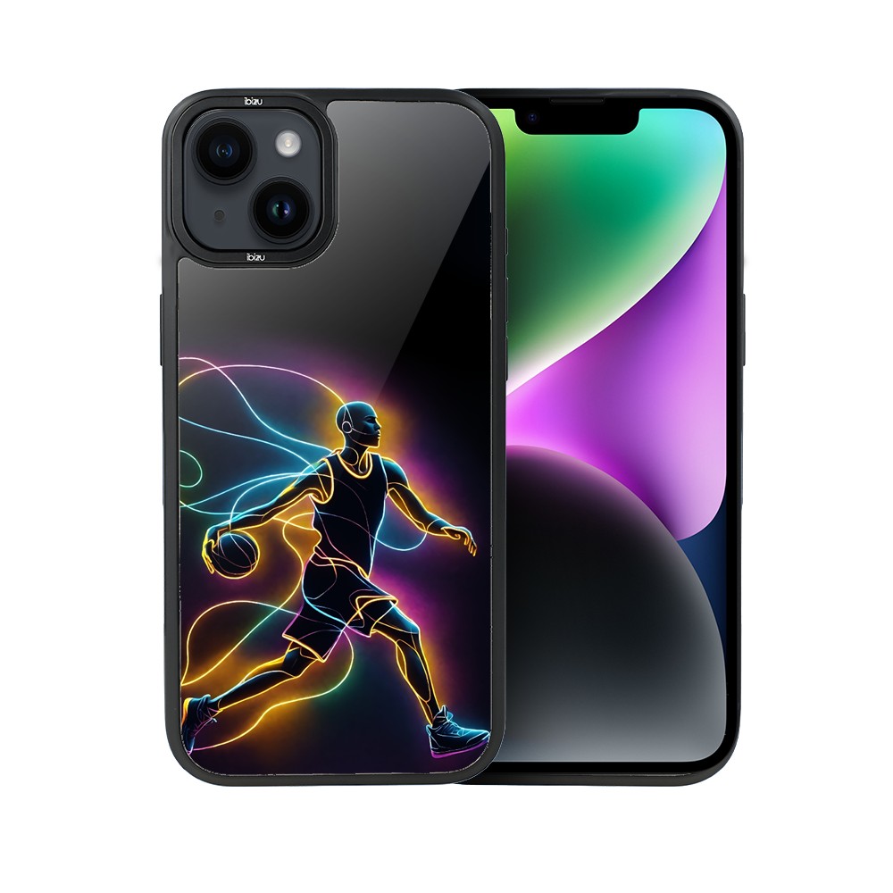 Etui do iPhone 14 Plus IBIZU DropGuard Matt z MagSafe, #ElectroMove, Duch koszykówki