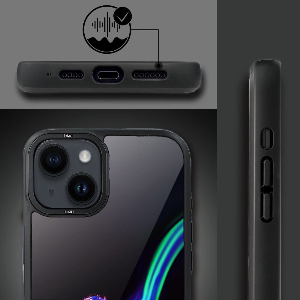Etui do iPhone 14 Plus IBIZU DropGuard Matt z MagSafe, #ElectroMove, W rytmie piłki nożnej