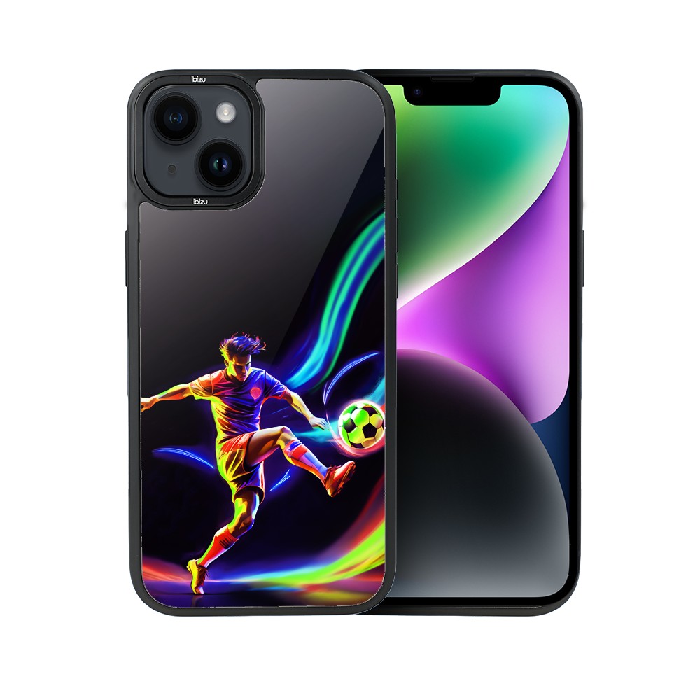 Etui do iPhone 14 Plus IBIZU DropGuard Matt z MagSafe, #ElectroMove, W rytmie piłki nożnej