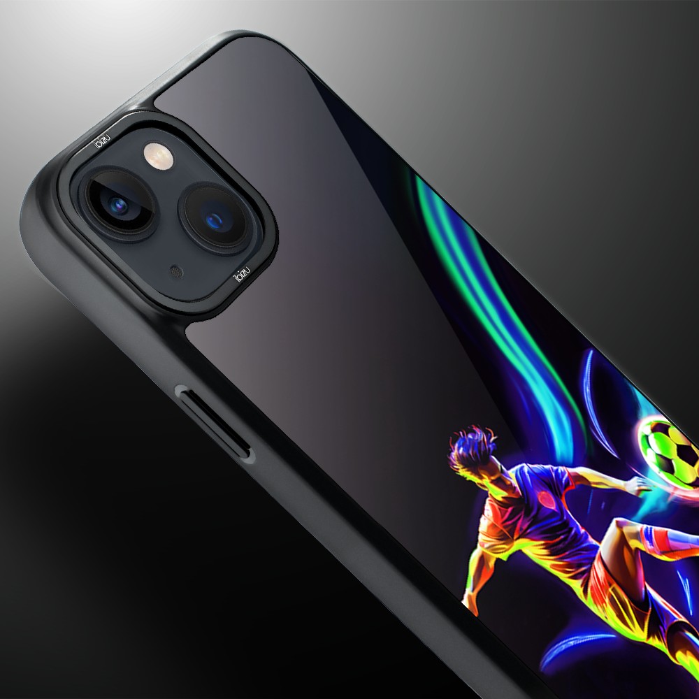 Etui do iPhone 14 Plus IBIZU DropGuard Matt z MagSafe, #ElectroMove, W rytmie piłki nożnej