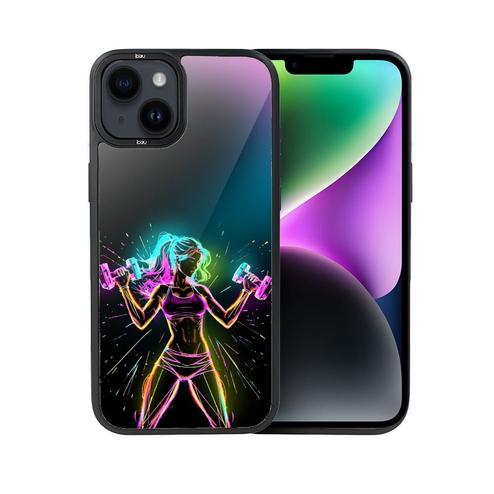 Etui do iPhone 14 Plus IBIZU DropGuard Matt z MagSafe, #ElectroMove, Wibracja fitness