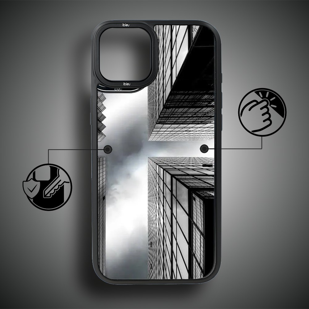 Etui do iPhone 14 Plus IBIZU DropGuard Matt z MagSafe, Noir City, Drapacze Chmur